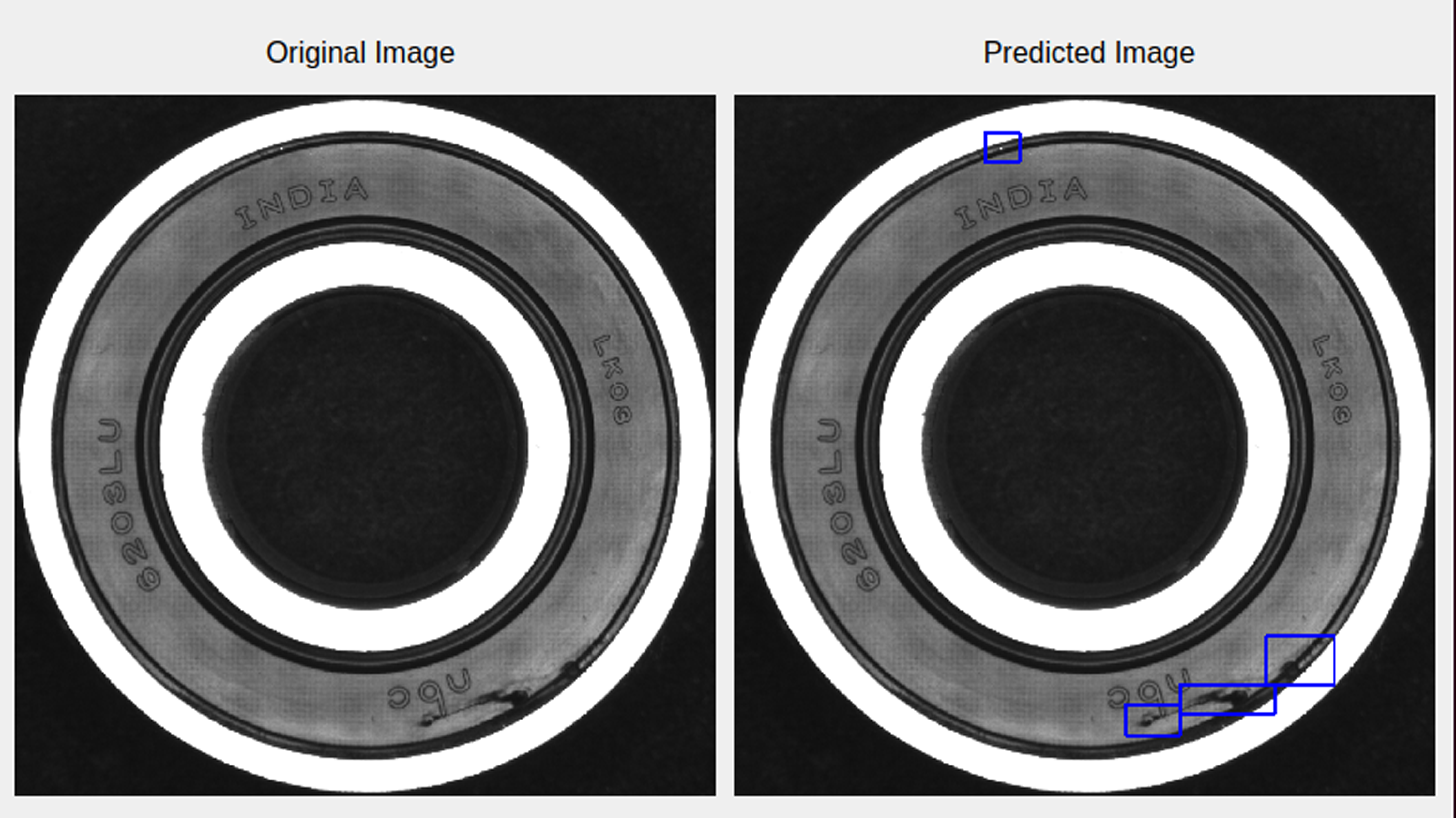 Defect Detection on Bearings